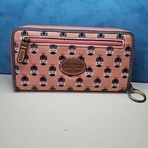 Fossil Pink Women's Wallet